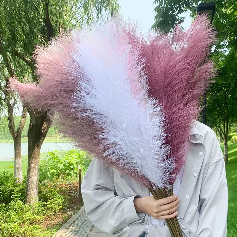 5Pcs 98cm Natural Pampas Grass Artificial Dried Reed Flower Bouquets For Home Room Decor Wedding Birthday Party Decor Fake Plant
5Pcs 98cm Natural Pampas Grass Artificial Dried Reed Flower Bouquets For Home Room Decor Wedding Birthday Party Decor Fake Plant