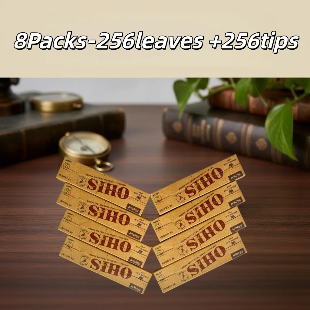 8 упаковок разноцветной рулонной бумаги с держателем для сигарет (256 листов + 256 наконечников), 110 мм, медленное горение, аксессуары для курения, подарок для курильщиков
8 упаковок разноцветной рулонной бумаги с держателем для сигарет (256 листов + 256 наконечников), 110 мм, медленное горение, аксессуары для курения, подарок для курильщиков