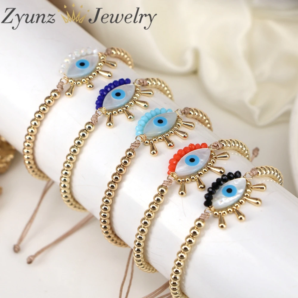 5PCS, New Devil's Eye Bracelet For Women Charm Macrame Women Adjustable Shell Luxury Beaded Jewelry Gift
5PCS, New Devil's Eye Bracelet For Women Charm Macrame Women Adjustable Shell Luxury Beaded Jewelry Gift