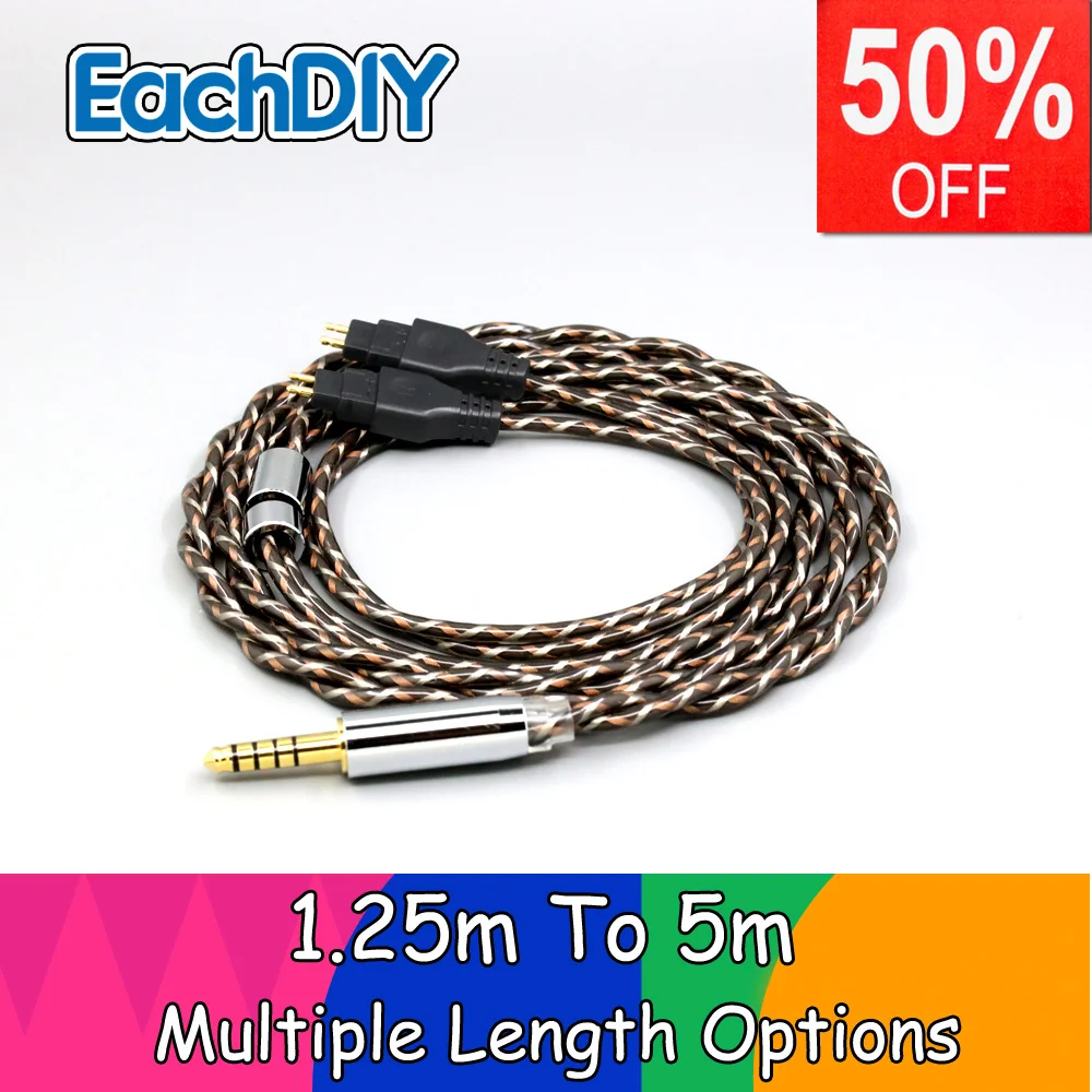 TypeX 25AWG Litz Shielding 7n OCC Earphone Cable For HD650 HDxxx HD660S Sennheiser HD580 HD600 HD58x HD6xx Headphone LN008900
TypeX 25AWG Litz Shielding 7n OCC Earphone Cable For HD650 HDxxx HD660S Sennheiser HD580 HD600 HD58x HD6xx Headphone LN008900
