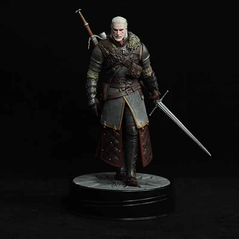 Witcher 3 Wild Hunt 3 Dark Horse Grand Master Geralt 2nd Generation Hunter Standing Position Desktop Toy Handmade Gift Doll 24CM
Witcher 3 Wild Hunt 3 Dark Horse Grand Master Geralt 2nd Generation Hunter Standing Position Desktop Toy Handmade Gift Doll 24CM