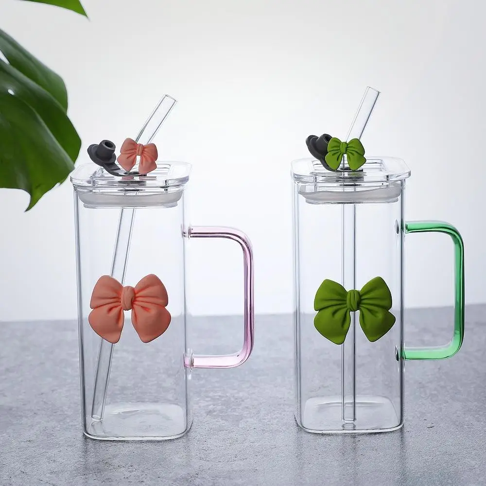 350ML Square Mug With Lids And Straws With Bow Water Milk Cup Female Cup Coffee Gift With Pink Cups Handle Household U3M8
350ML Square Mug With Lids And Straws With Bow Water Milk Cup Female Cup Coffee Gift With Pink Cups Handle Household U3M8