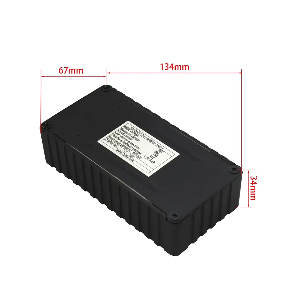 Nulkomma 48V 19A Electric Bicycle Brushless Motor Controller LSW1838-13ES for Electric Scooters Fat Bike MTB Ebike Speed Control
Nulkomma 48V 19A Electric Bicycle Brushless Motor Controller LSW1838-13ES for Electric Scooters Fat Bike MTB Ebike Speed Control