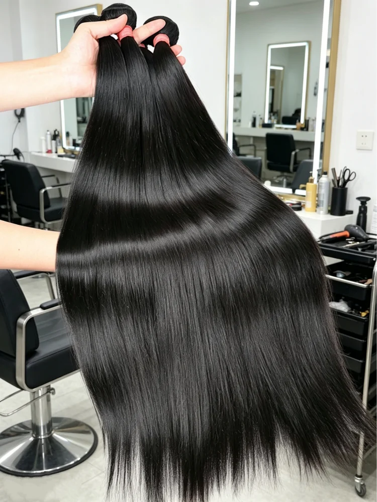 Long Size 32 34 Inch Bone Straight Bundles Natural Black Unprocessed Virgin Human Hair 12A Premium Burmese Remy Hair 3 4 Pieces
Long Size 32 34 Inch Bone Straight Bundles Natural Black Unprocessed Virgin Human Hair 12A Premium Burmese Remy Hair 3 4 Pieces