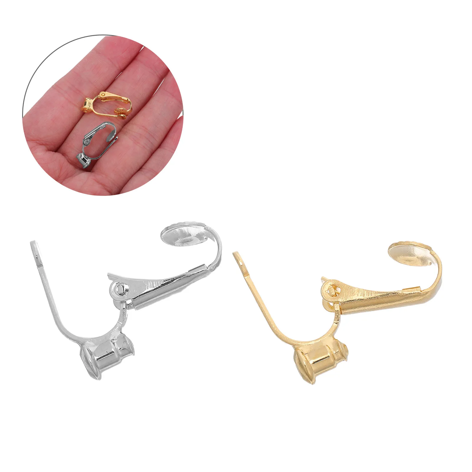 Набор из 24 клипсов-конвертеров для серег: плоские застежки, регулируемые, без прокола, удобные, аксессуары для украшений
Набор из 24 клипсов-конвертеров для серег: плоские застежки, регулируемые, без прокола, удобные, аксессуары для украшений