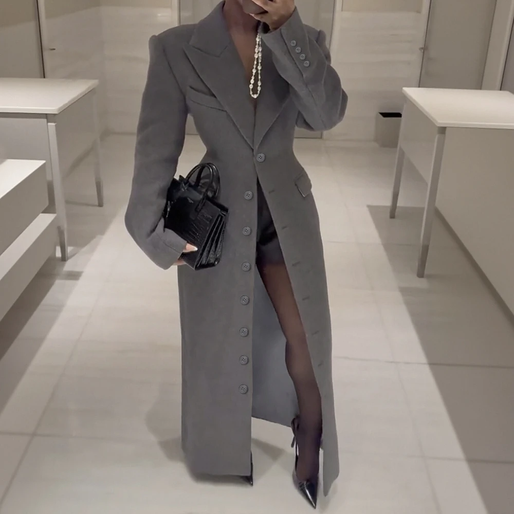 Casual Pure Color Coat Autumn Winter Clothes Fashion Element: No Decoration Style: Casual Women's Top Coat
Casual Pure Color Coat Autumn Winter Clothes Fashion Element: No Decoration Style: Casual Women's Top Coat