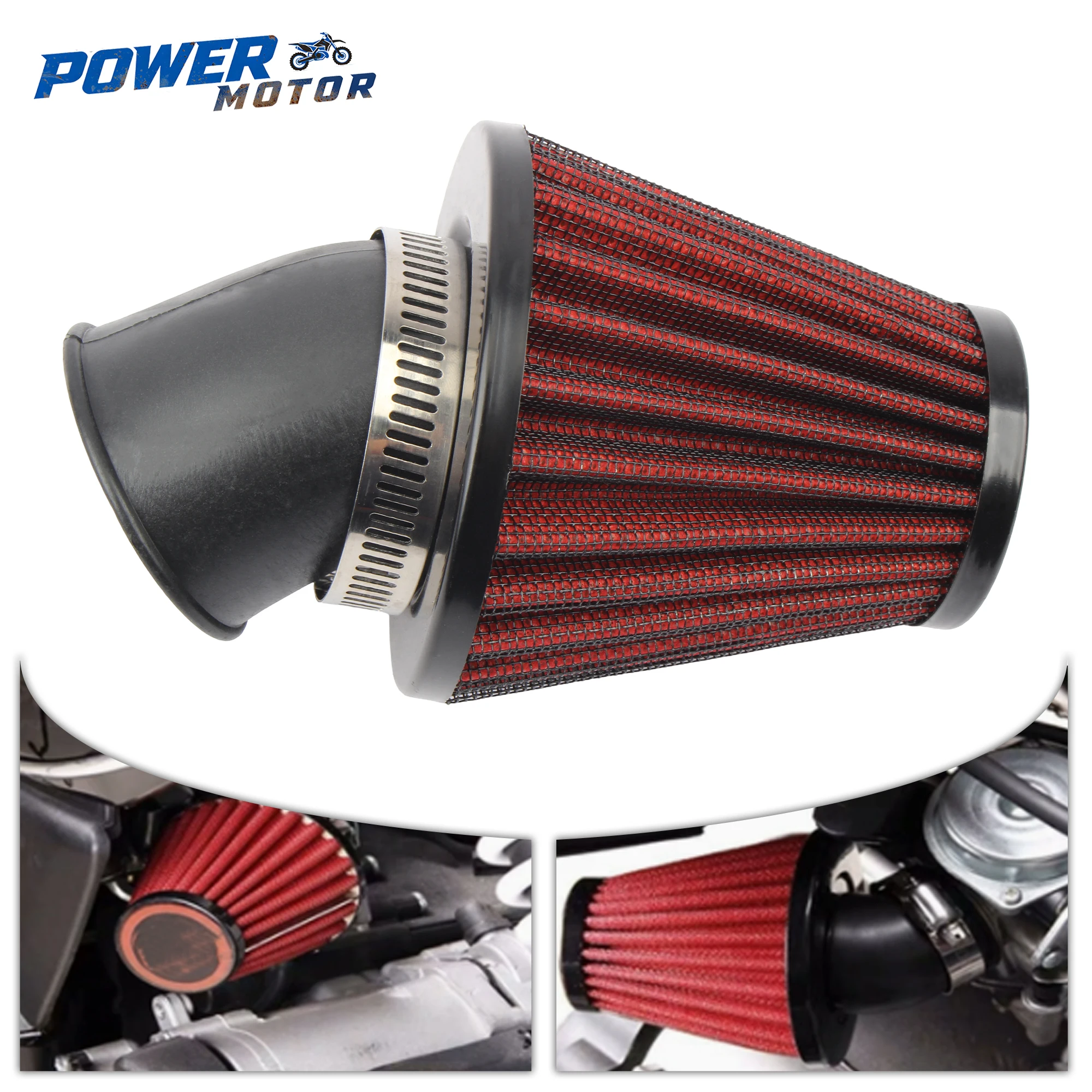 Motorbike Air Intake Filter Motorcycle Air Filter Fit Universal Accessories 35mm 42mm 48mm RAD Mushroom Head Motorcycle Enduro
Motorbike Air Intake Filter Motorcycle Air Filter Fit Universal Accessories 35mm 42mm 48mm RAD Mushroom Head Motorcycle Enduro