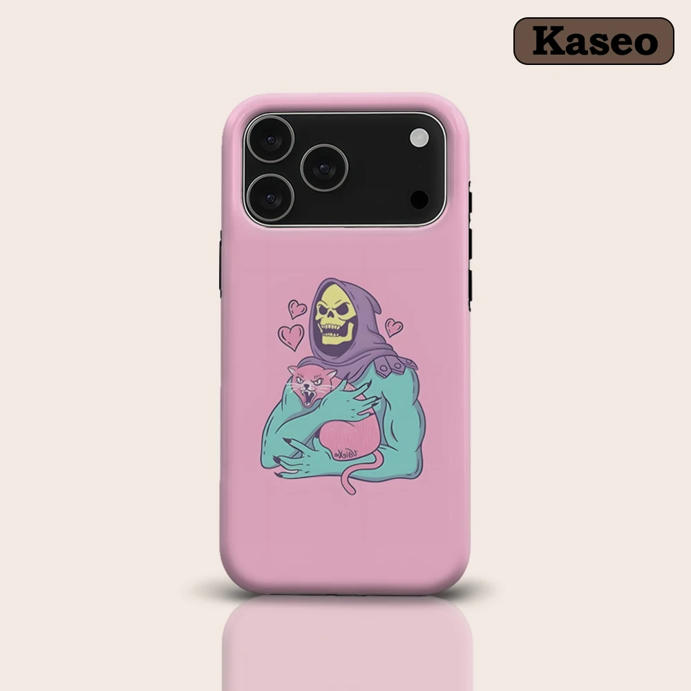 KASEO Matte Bumper for Magsafe Case for IPhone 17 16 15 14 Plus 13 Pro Max Shockproof Hard PC Skeletor & Pink Panther Cover
KASEO Matte Bumper for Magsafe Case for IPhone 17 16 15 14 Plus 13 Pro Max Shockproof Hard PC Skeletor & Pink Panther Cover