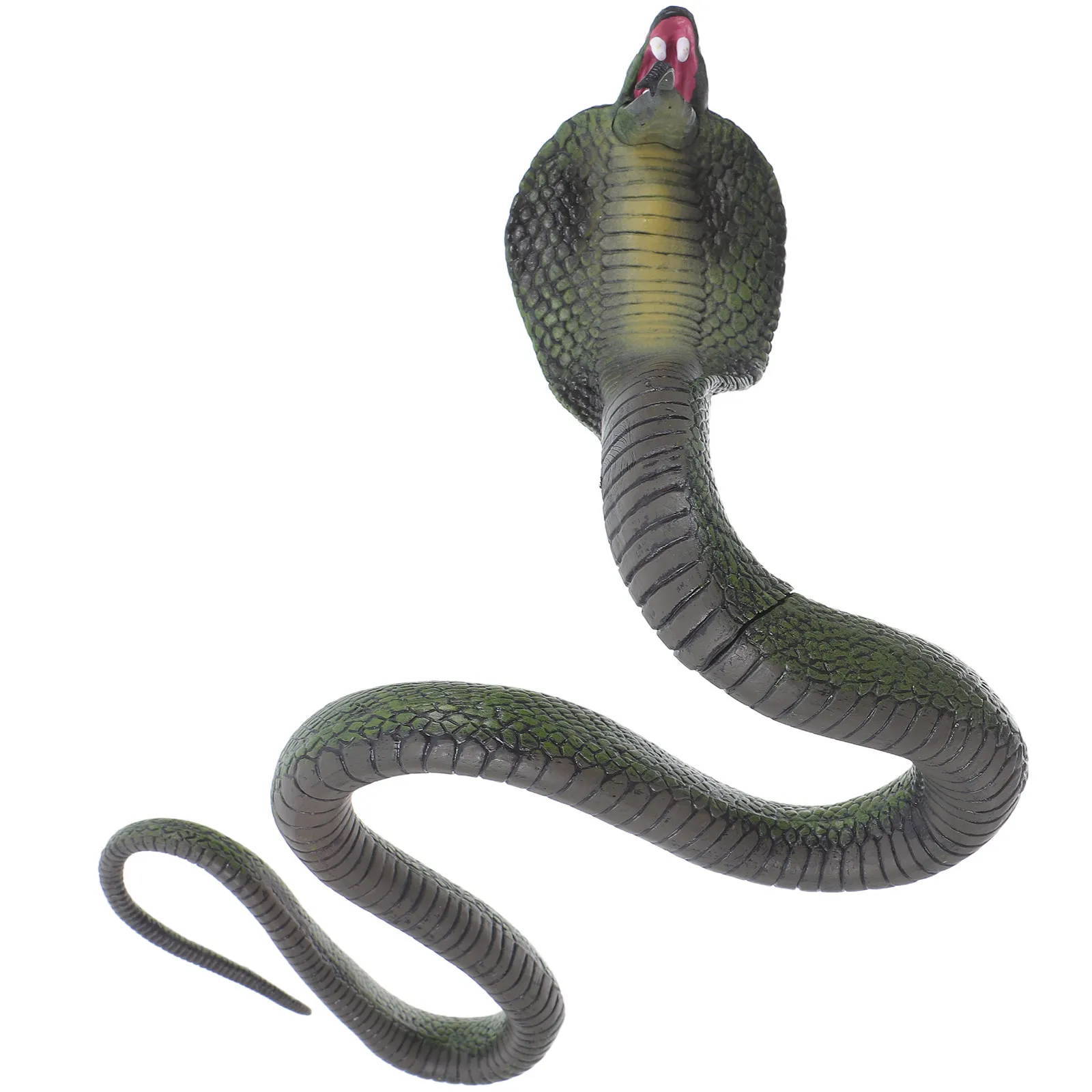 Realistic Solid Cobra Decoration Sculpture Lifelike Snake Figure for Home Office Desk Display Halloween Prank Props Garden Decor
Realistic Solid Cobra Decoration Sculpture Lifelike Snake Figure for Home Office Desk Display Halloween Prank Props Garden Decor