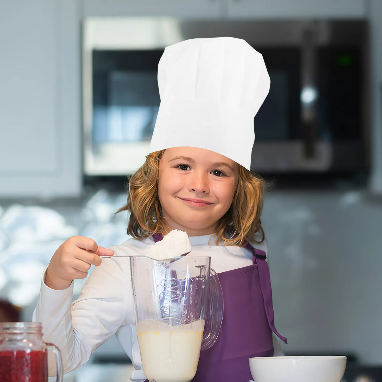 20 шт. регулируемых одноразовых поварских колпаков из белого нетканого материала для выпечки, кейтеринга и кухни
20 шт. регулируемых одноразовых поварских колпаков из белого нетканого материала для выпечки, кейтеринга и кухни