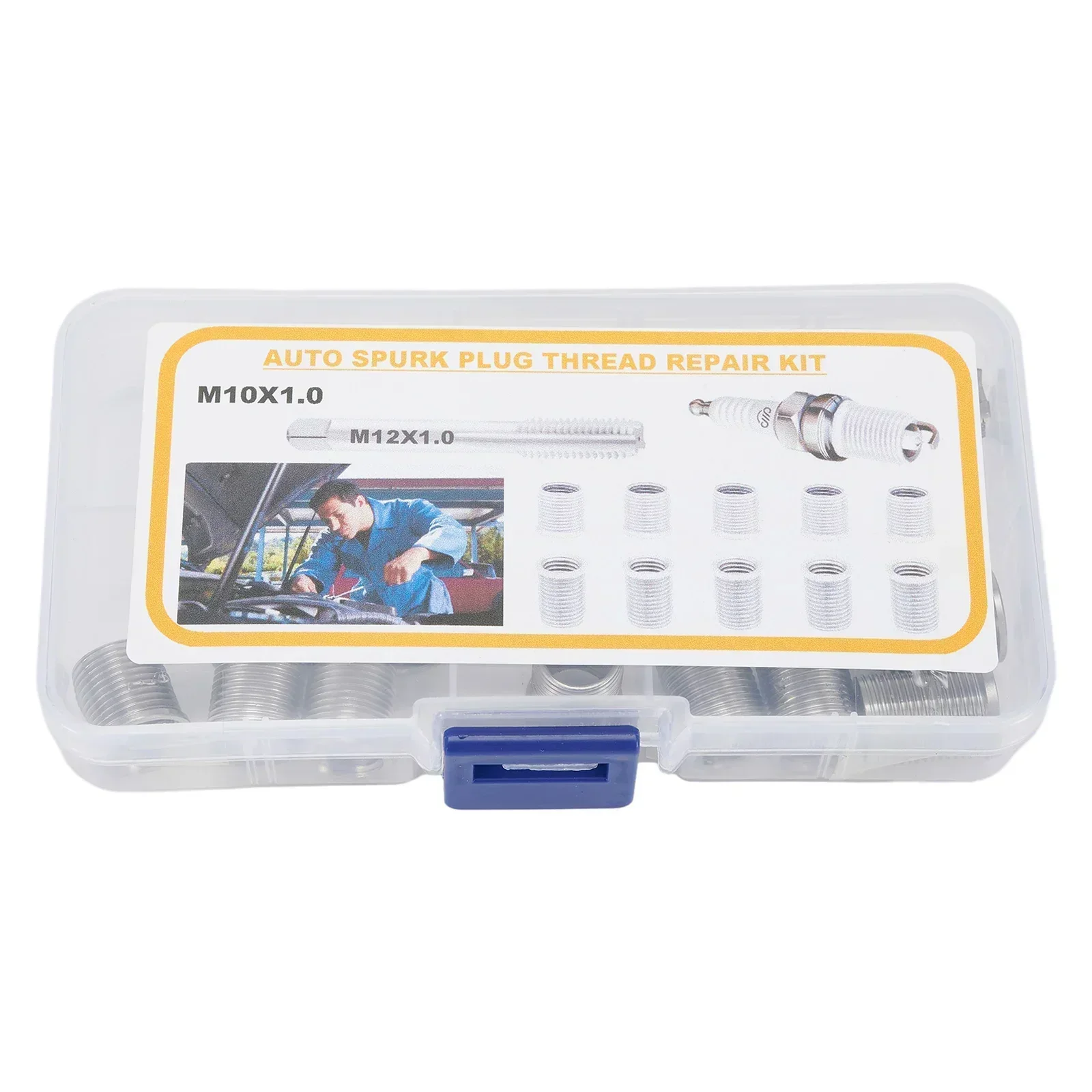 Tap Spark Plug Repair Thread Repair Kit Factory Workshop 10mm*10 Equipment Hand Tools Hole Industrial Parts Light
Tap Spark Plug Repair Thread Repair Kit Factory Workshop 10mm*10 Equipment Hand Tools Hole Industrial Parts Light