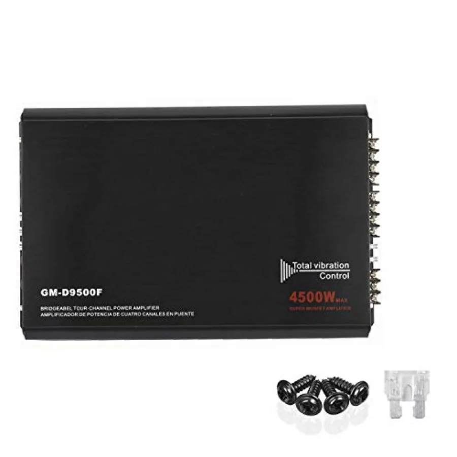 4-Channels 4500W Car Power Amplifier Class A/B Car Audio Stereo Amplifier
4-Channels 4500W Car Power Amplifier Class A/B Car Audio Stereo Amplifier