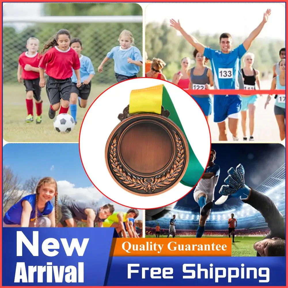 2 Inches Gold Silver Bronze Prize with Neck Ribbon 1st 2nd 3rd Prize Medal Round for Kids School Sports Meeting
2 Inches Gold Silver Bronze Prize with Neck Ribbon 1st 2nd 3rd Prize Medal Round for Kids School Sports Meeting