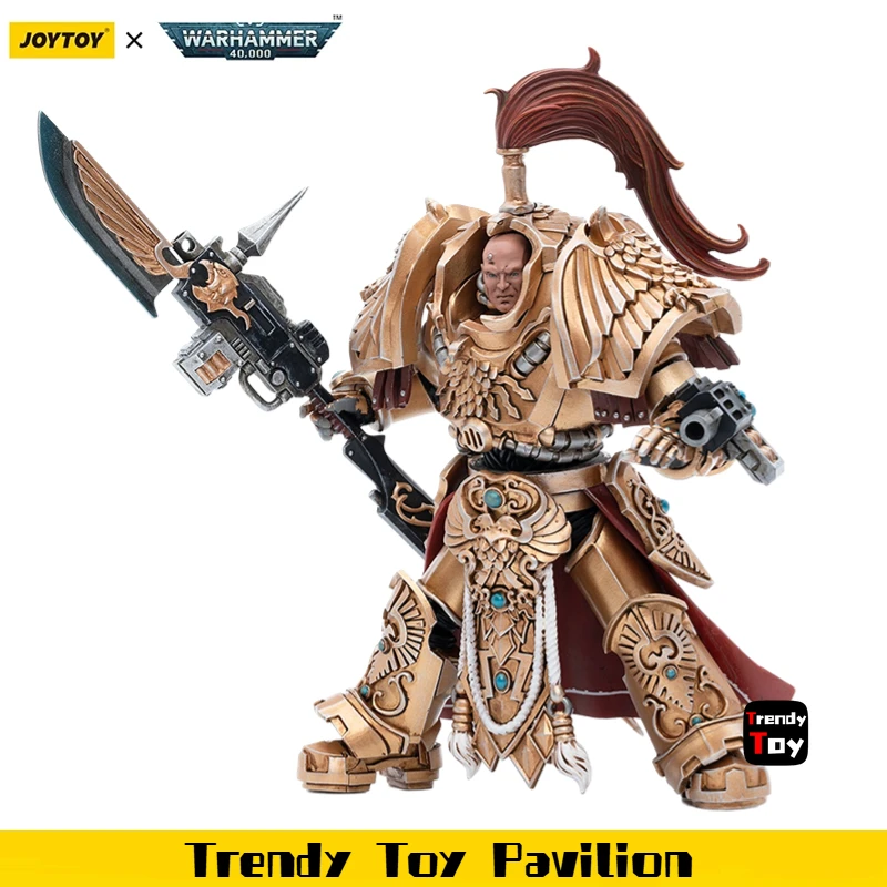 【JOYTOY】Warhammer 40K Adeptus Custodes Shield-Captain in Allarus Terminator Armor Hydon Seronis 1/18 Фигурка игрушки
【JOYTOY】Warhammer 40K Adeptus Custodes Shield-Captain in Allarus Terminator Armor Hydon Seronis 1/18 Фигурка игрушки