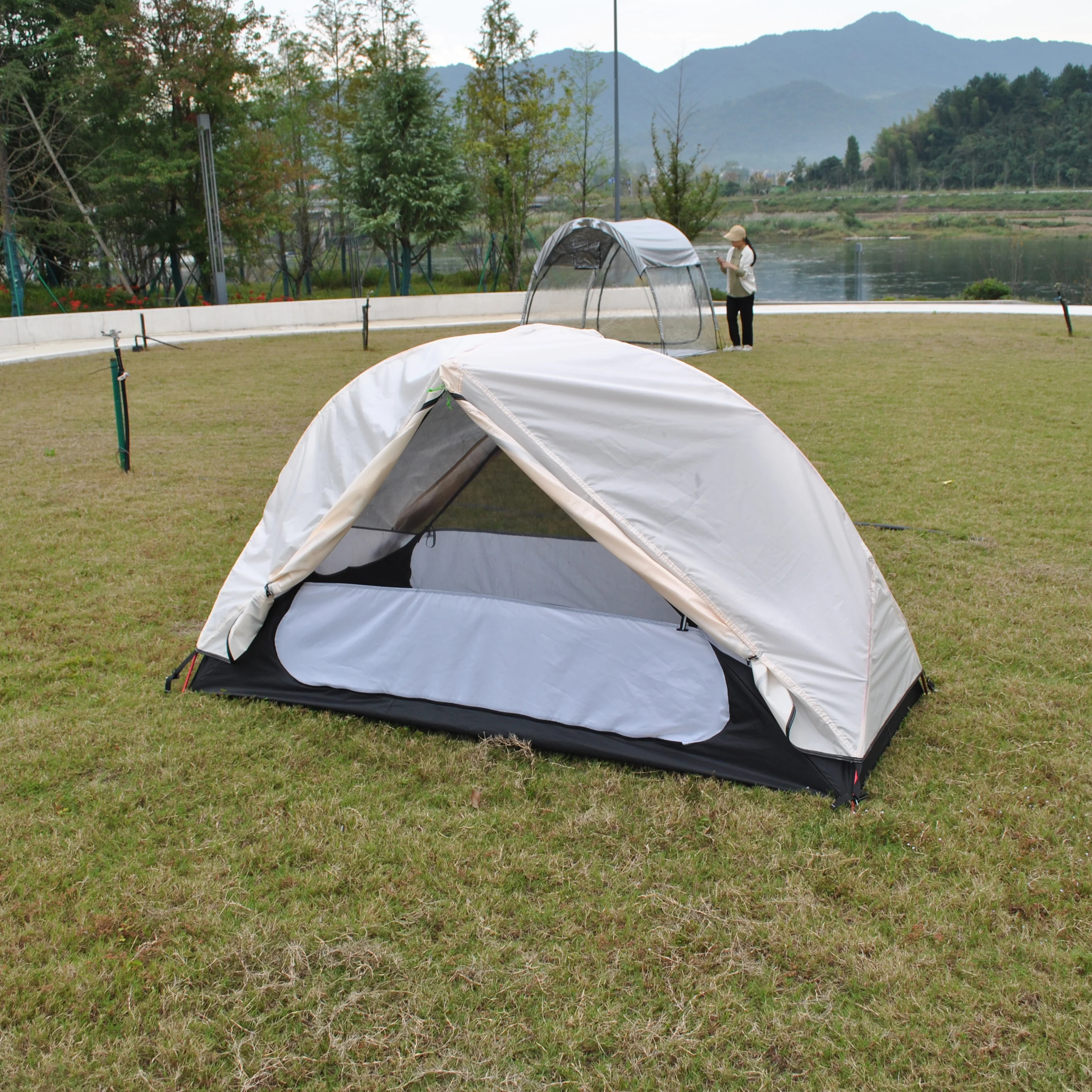 Ultralight Double Layer 1 Person Camping Tent, CZX-217 Waterproof Outdoor Tent 1 Person Backpacking Tent Come with Footprint
Ultralight Double Layer 1 Person Camping Tent, CZX-217 Waterproof Outdoor Tent 1 Person Backpacking Tent Come with Footprint