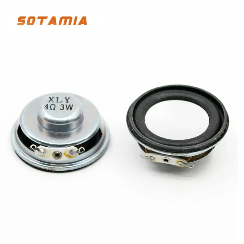 SOTAMIA 2Pcs 40MM 50MM Mini Portable Sound Speakers 4 Ohm 3W 8 Ohm 5W DIY Music Bluetooth Speaker Stereo Home Audio Loudspeaker
SOTAMIA 2Pcs 40MM 50MM Mini Portable Sound Speakers 4 Ohm 3W 8 Ohm 5W DIY Music Bluetooth Speaker Stereo Home Audio Loudspeaker