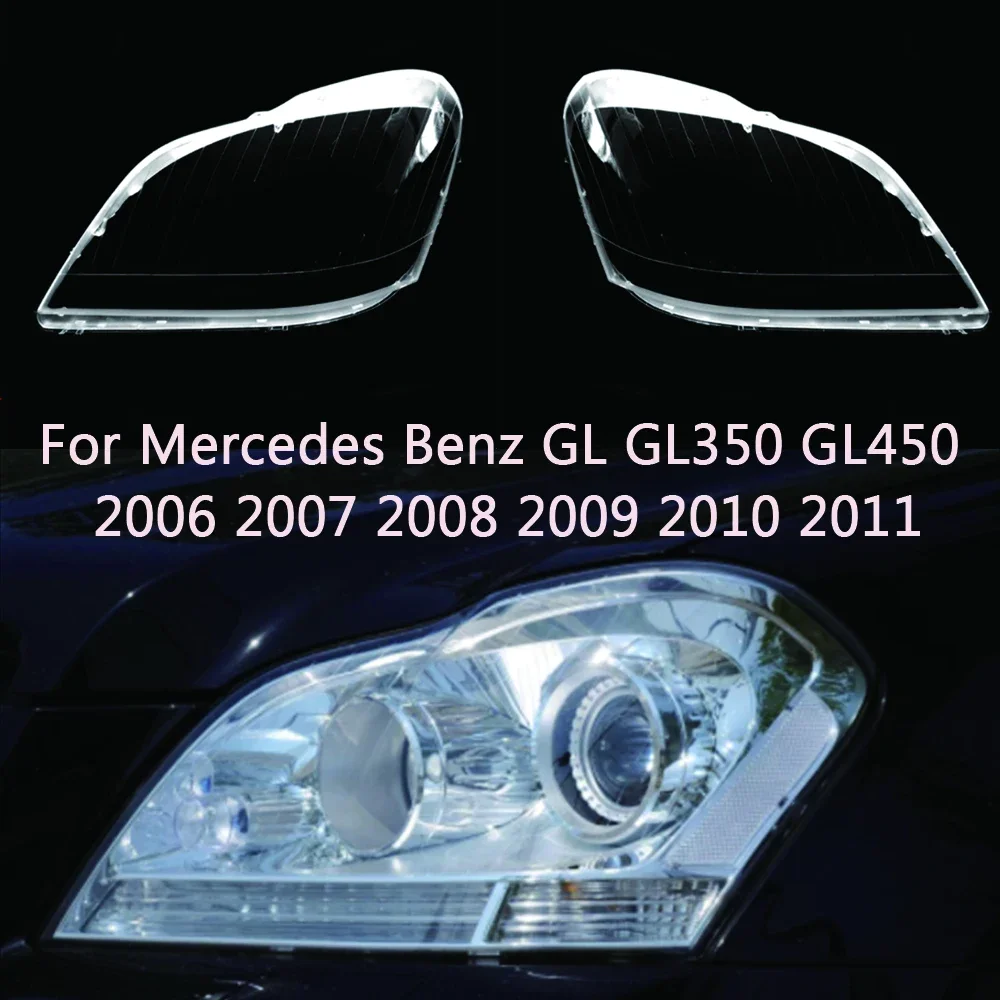 For Mercedes Benz GL GL350 GL450 2006 2007 2008 2009 2010 2011 Headlamps Cover Transparent Lampshade Headlight Shell Lens
For Mercedes Benz GL GL350 GL450 2006 2007 2008 2009 2010 2011 Headlamps Cover Transparent Lampshade Headlight Shell Lens