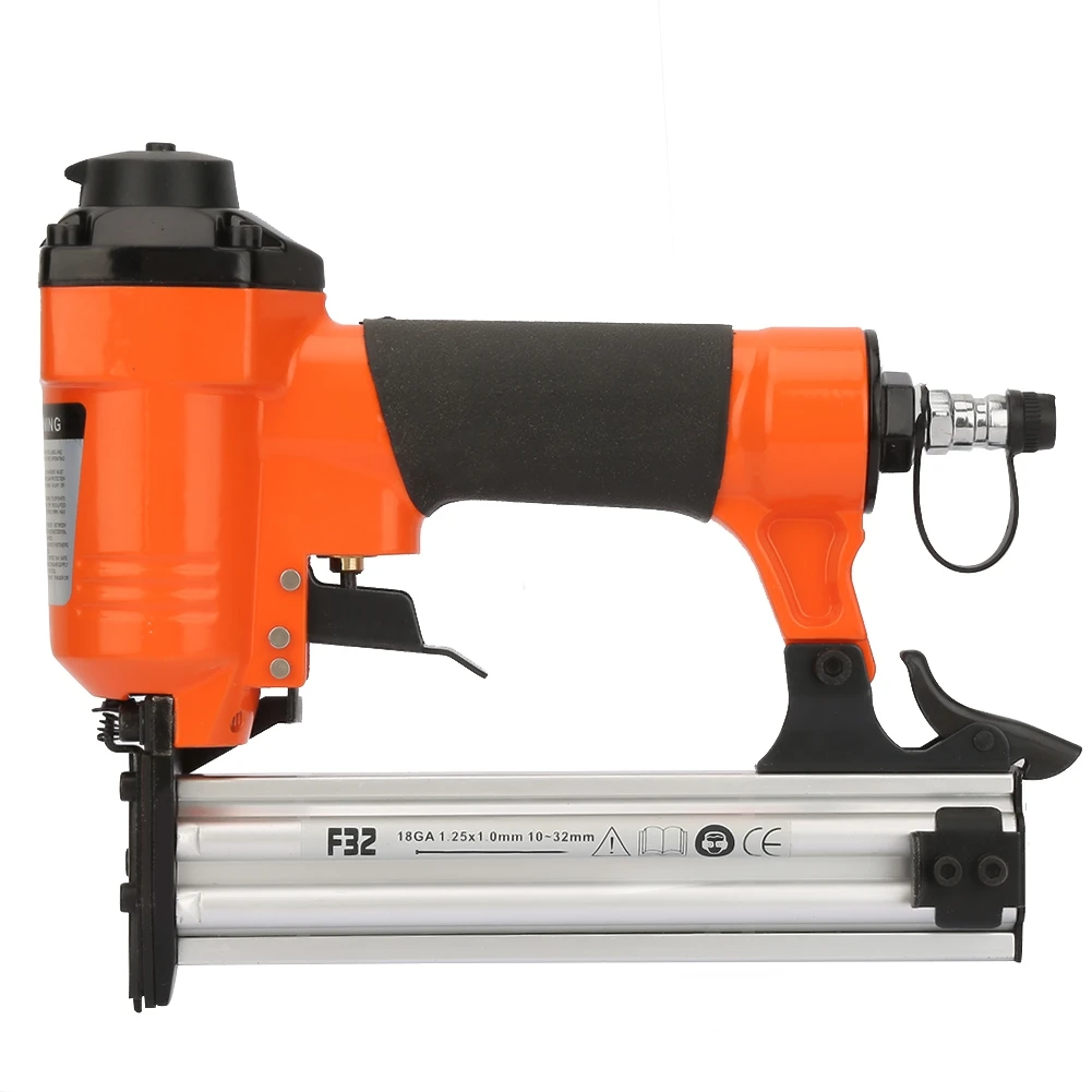 F32 Pneumatic Nail Gun Straight Nail Air Powered Nailers Stapler Staple Gun 18GA 1.25 * 1.0mm
F32 Pneumatic Nail Gun Straight Nail Air Powered Nailers Stapler Staple Gun 18GA 1.25 * 1.0mm