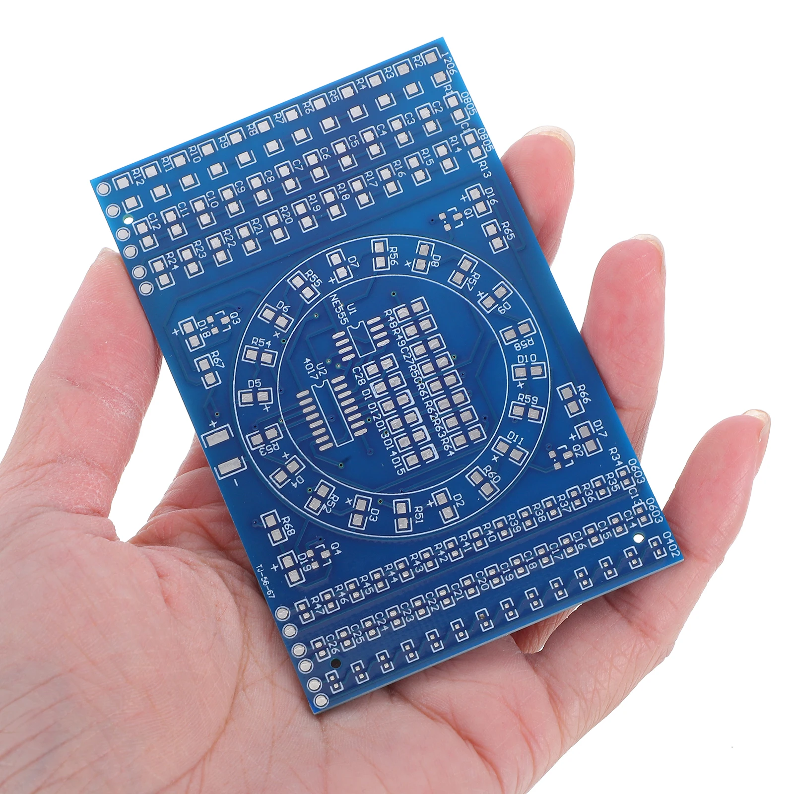 Rotating Water Light Electronics Kit Soldering Practice Board PCB Welding Project Plastic Surface Mount LED Sensor
Rotating Water Light Electronics Kit Soldering Practice Board PCB Welding Project Plastic Surface Mount LED Sensor
