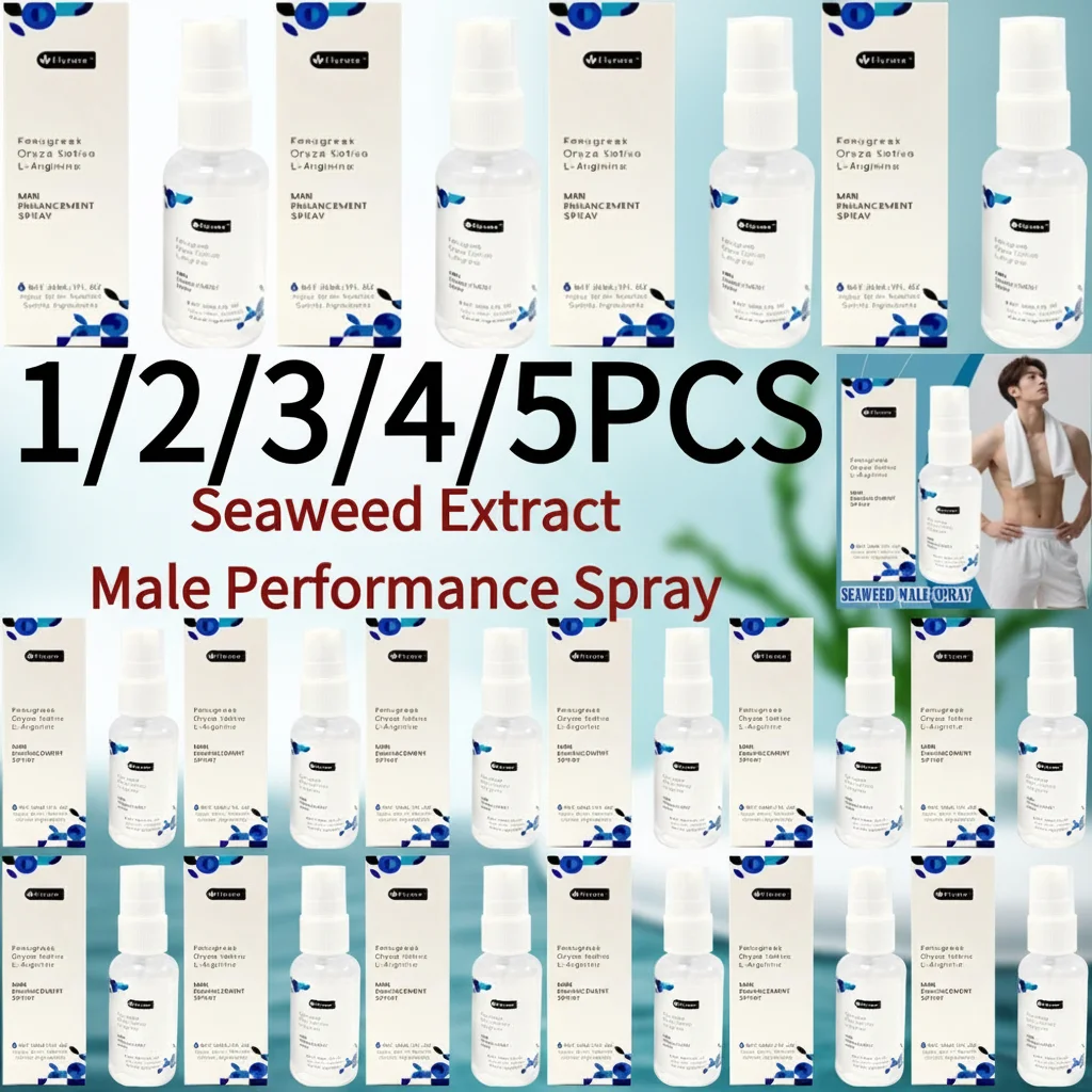 Спрей для мужского здоровья с натуральными экстрактами морских водорослей, 1/2/3/4/5 шт., быстродействующий, быстро впитывающийся, нежный уход для мужчин
Спрей для мужского здоровья с натуральными экстрактами морских водорослей, 1/2/3/4/5 шт., быстродействующий, быстро впитывающийся, нежный уход для мужчин