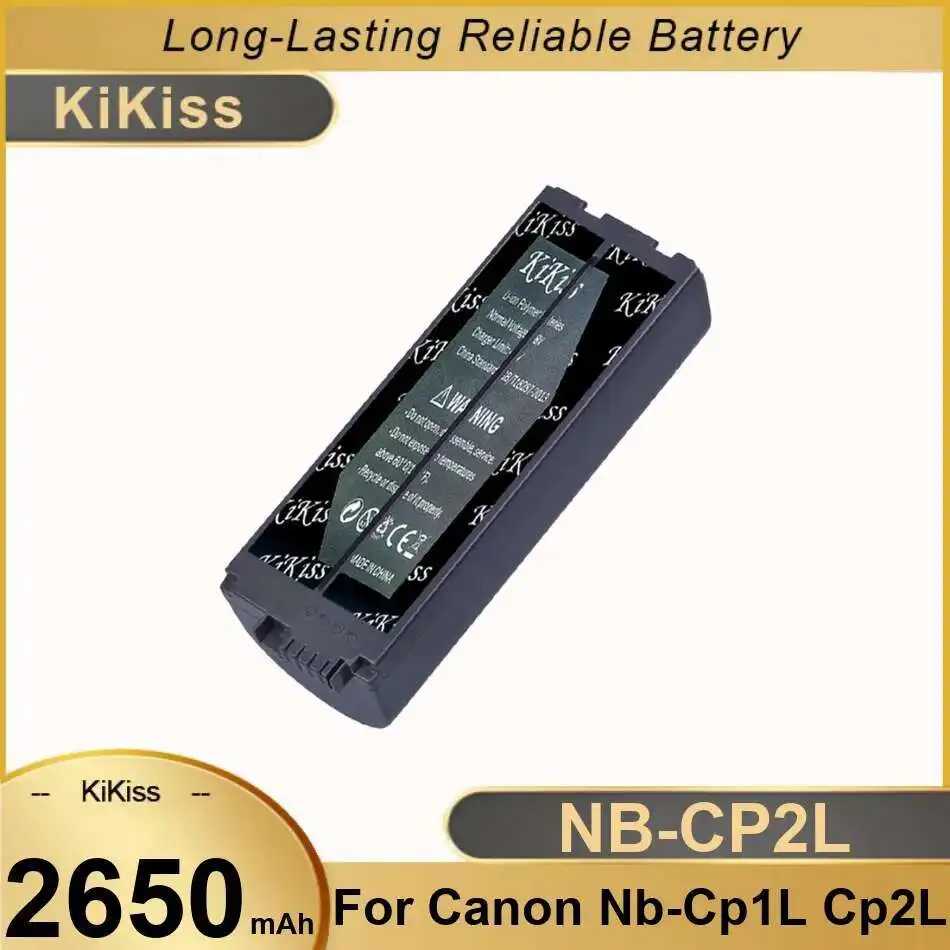Аккумулятор NB-CP2L 2650 мАч для фотопринтеров Canon NB-CP1L CP2L Selphy CP800, CP900, CP910, CP1200, CP100, CP1300
Аккумулятор NB-CP2L 2650 мАч для фотопринтеров Canon NB-CP1L CP2L Selphy CP800, CP900, CP910, CP1200, CP100, CP1300