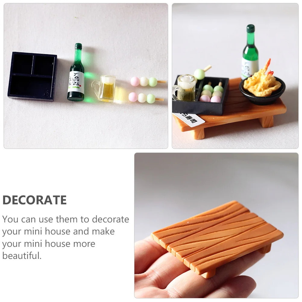3pcs Mini Sushi Japanese Style Mini House Accessory Realistic Food Ornament For Dollhouse Decor Micro Scene Layout
3pcs Mini Sushi Japanese Style Mini House Accessory Realistic Food Ornament For Dollhouse Decor Micro Scene Layout