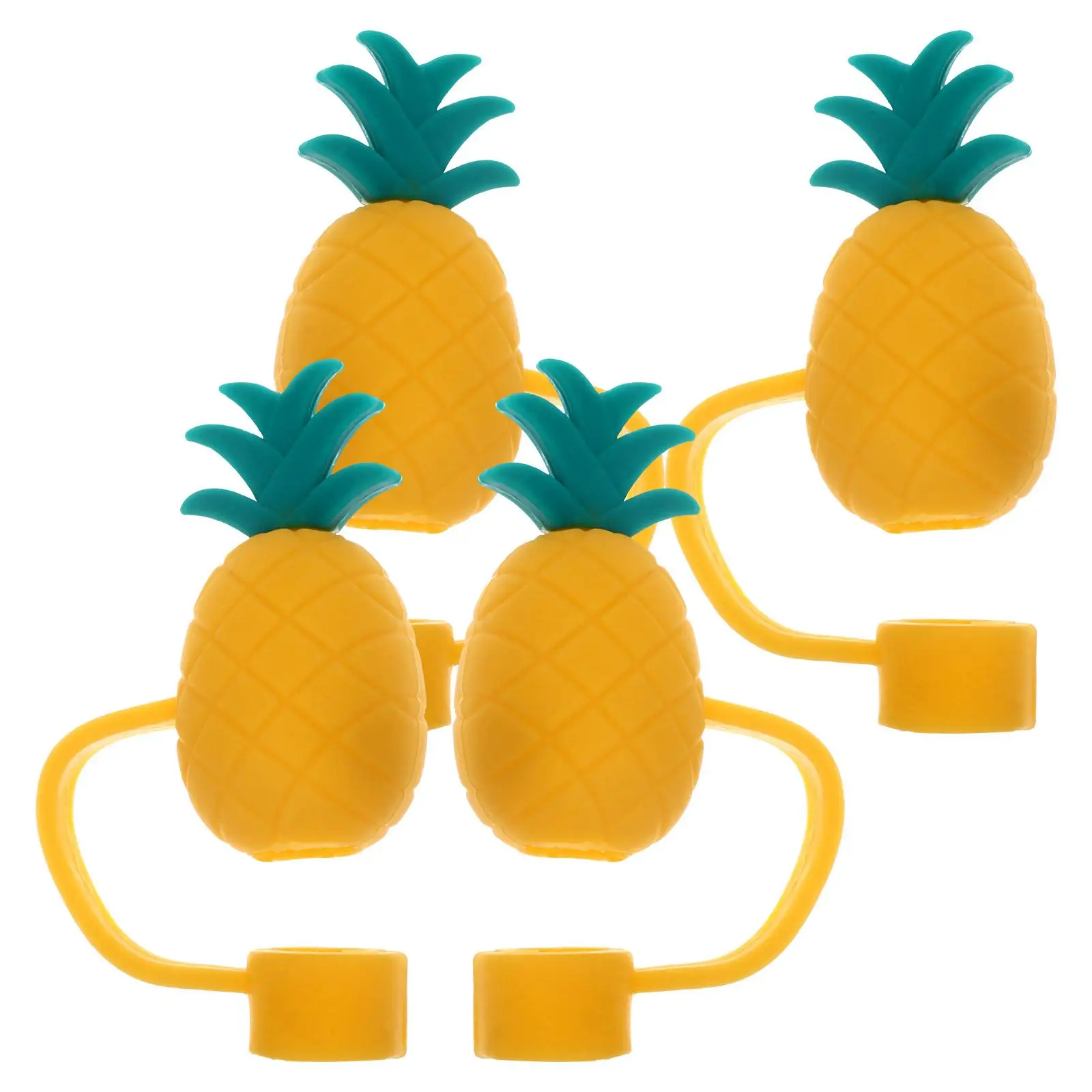 4PCS Straw Covers Cute Pineapple Decor Reusable Silicone Toppers Anti Dust Party Supplies Straw Tips Protectors Longtime Use
4PCS Straw Covers Cute Pineapple Decor Reusable Silicone Toppers Anti Dust Party Supplies Straw Tips Protectors Longtime Use