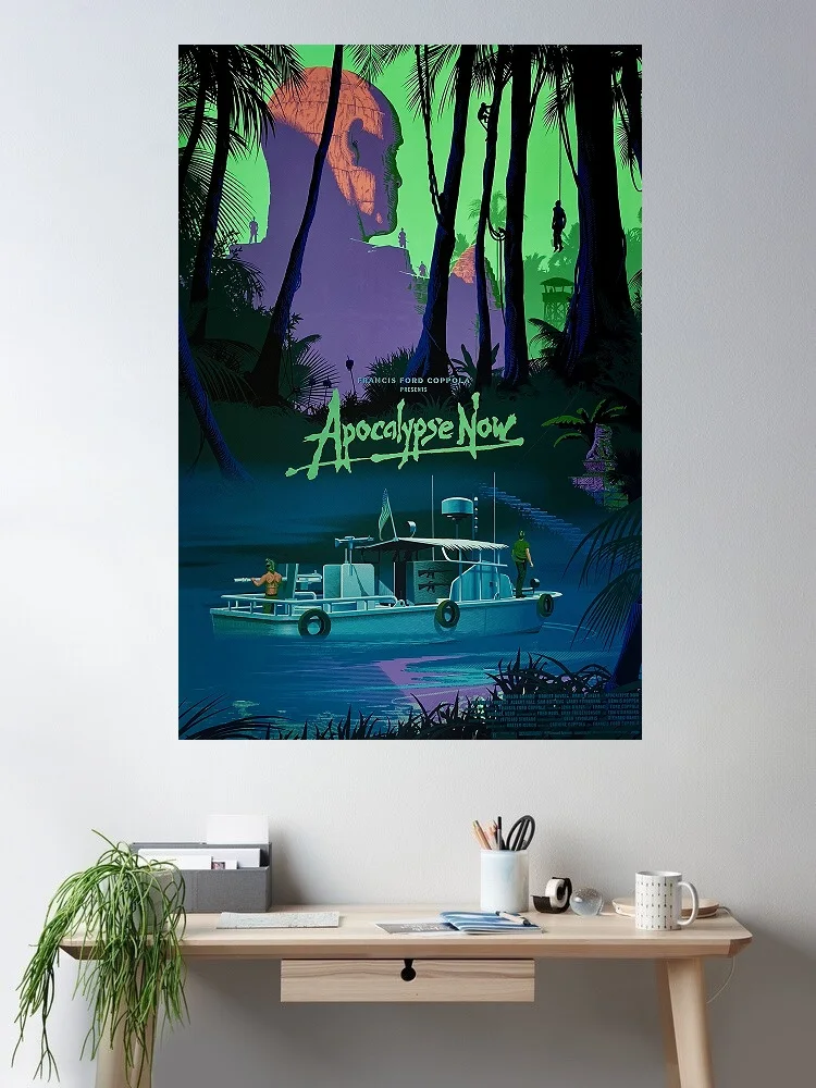 Apocalypse Now Movie Art Print Canvas Poster, Living Room Decor, Home Wall Picture
Apocalypse Now Movie Art Print Canvas Poster, Living Room Decor, Home Wall Picture