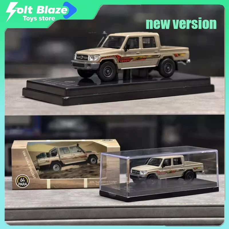 PARA 1/64 Toyota Land Cruiser LC79 2014 Land Cruiser Pickup Truck Alloy Car Model Simulation Alloy Static Cars Model Boy Gifts
PARA 1/64 Toyota Land Cruiser LC79 2014 Land Cruiser Pickup Truck Alloy Car Model Simulation Alloy Static Cars Model Boy Gifts
