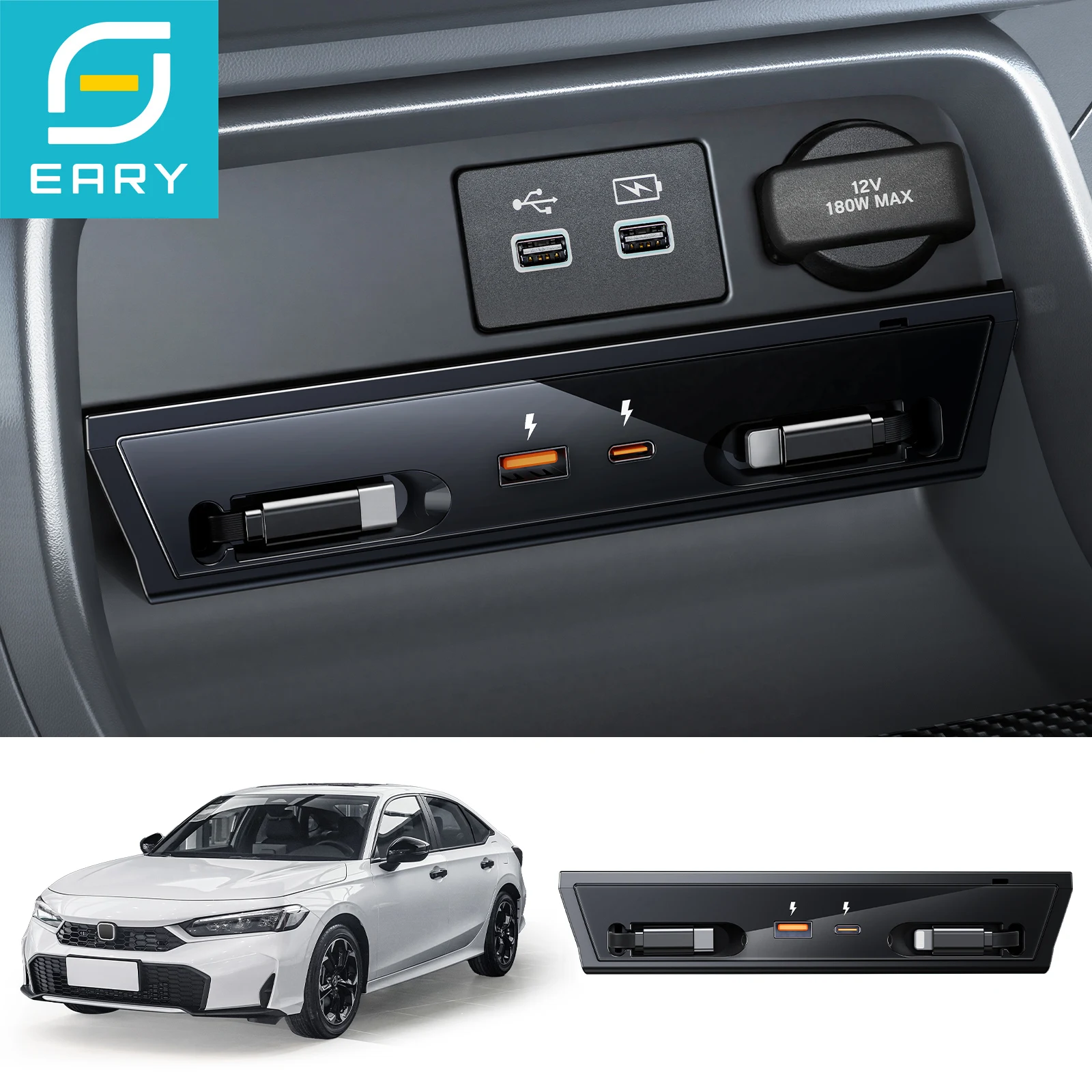 Беспроводное зарядное устройство Eary 12 В 120 Вт для Honda Civic 2025 2024 2023 2022 Автомобильное зарядное устройство USB для телефона Автомобильный органайзер на центральной консоли
Беспроводное зарядное устройство Eary 12 В 120 Вт для Honda Civic 2025 2024 2023 2022 Автомобильное зарядное устройство USB для телефона Автомобильный органайзер на центральной консоли