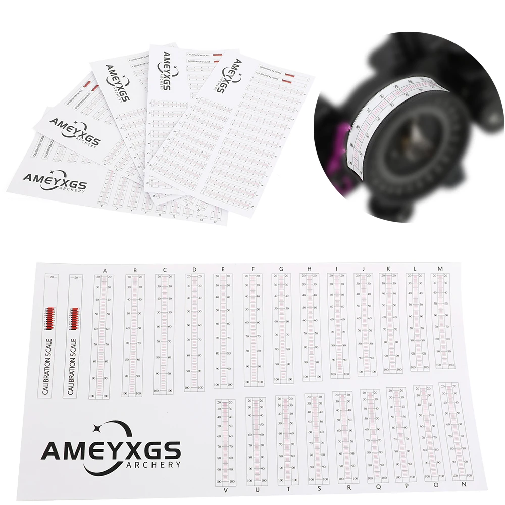 Hunting Target Practice Sport 10X Archery Extended Range Replacement Sight Tape Sight Tape Yardage Tapes PVC Target Practice
Hunting Target Practice Sport 10X Archery Extended Range Replacement Sight Tape Sight Tape Yardage Tapes PVC Target Practice
