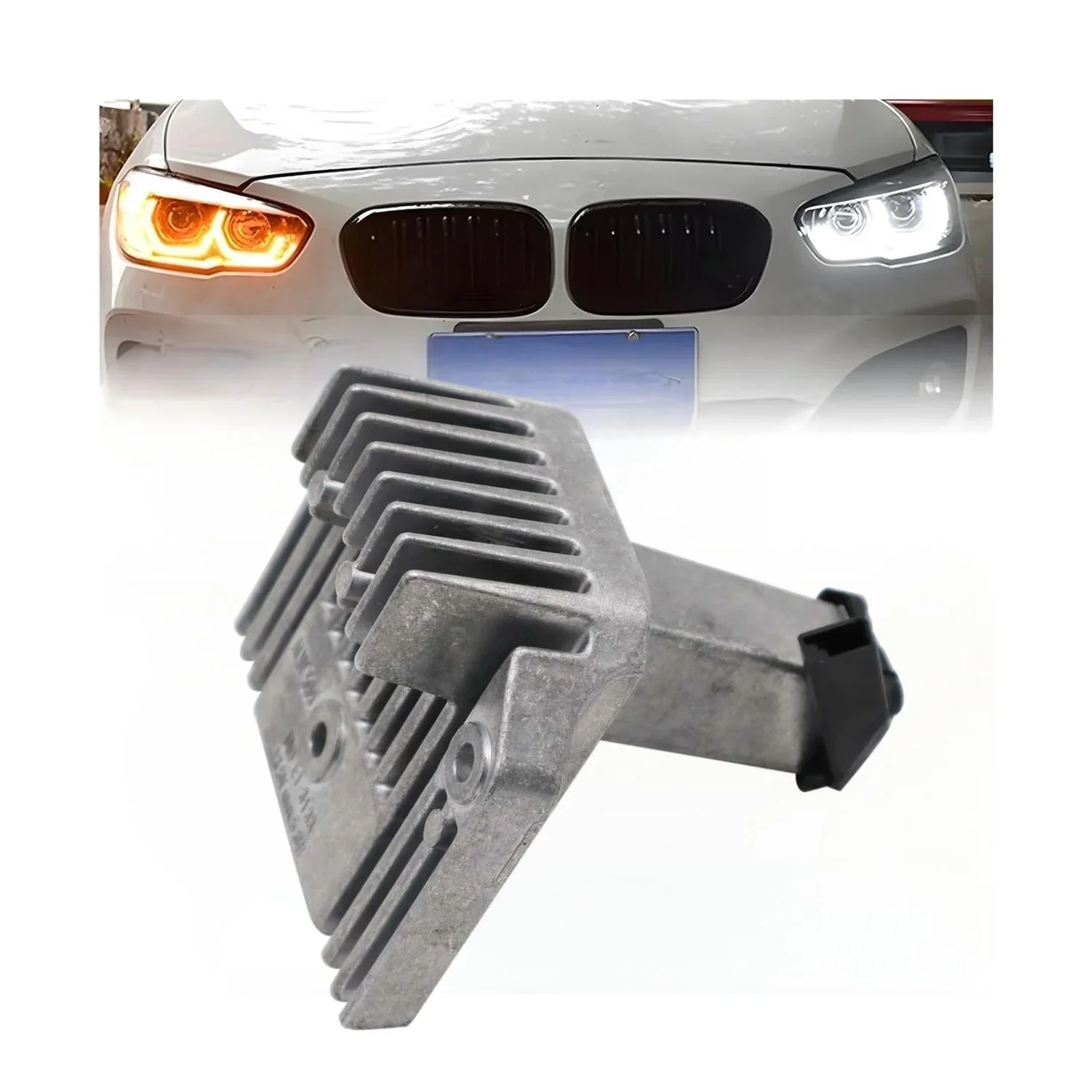 F20 F21 63117296905 Headlight LED Angel Eyes Control Unit High Quality Led Head Light Control Module for BMW 1 Series 2011-2014
F20 F21 63117296905 Headlight LED Angel Eyes Control Unit High Quality Led Head Light Control Module for BMW 1 Series 2011-2014