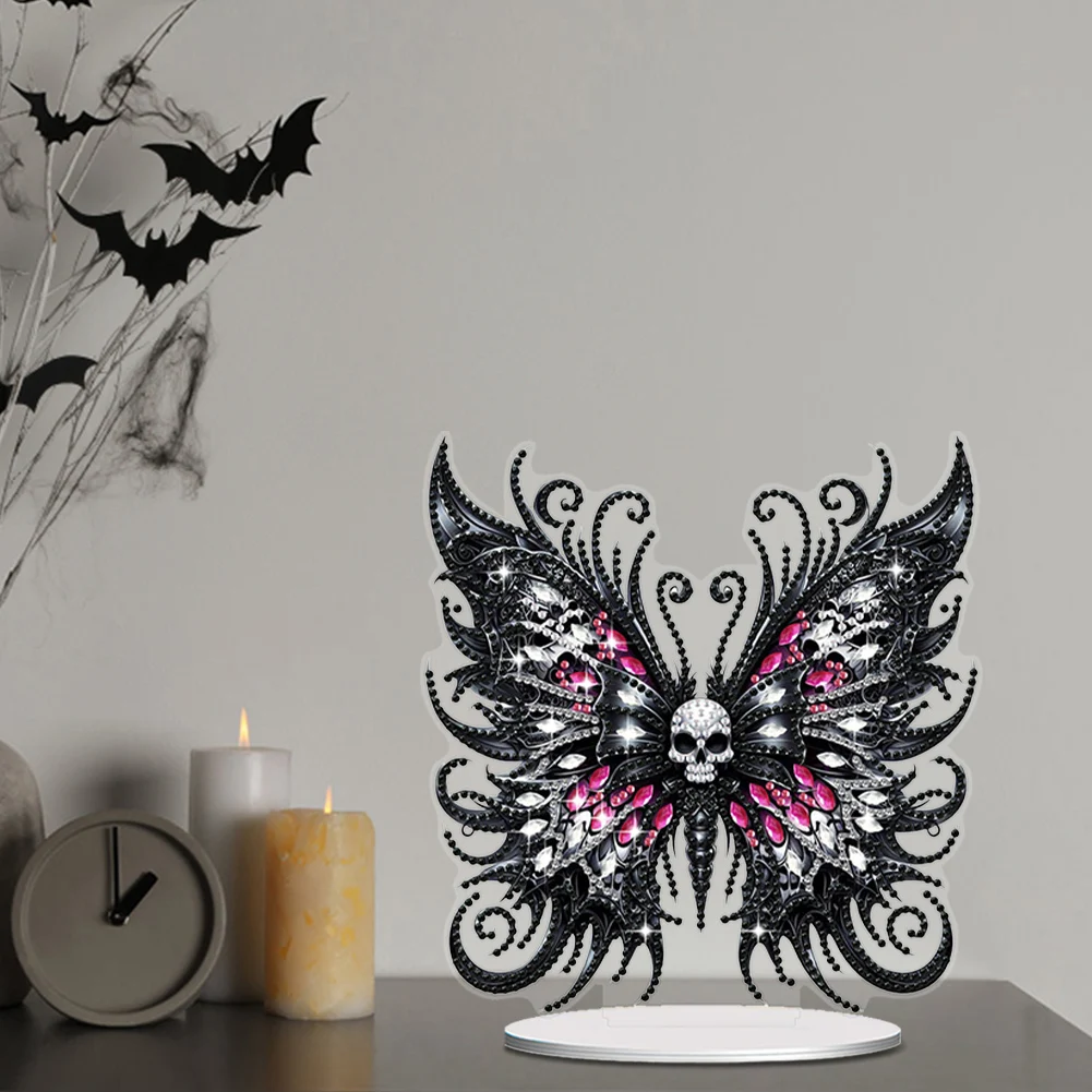 Skull Butterfly Diamond Painting Desktop Ornaments Kit Horror Diamond Painting Desktop Decorations for Home Office Desktop Decor
Skull Butterfly Diamond Painting Desktop Ornaments Kit Horror Diamond Painting Desktop Decorations for Home Office Desktop Decor