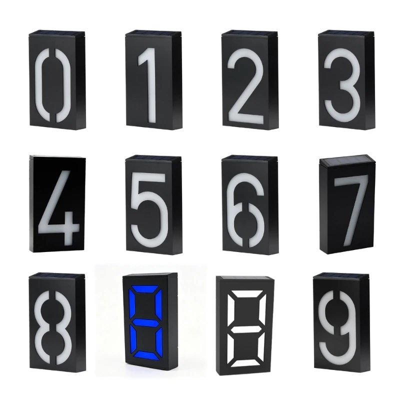 F68E Solar Address Numbers Digital Door Light Number Suitable for Long Lasting
F68E Solar Address Numbers Digital Door Light Number Suitable for Long Lasting