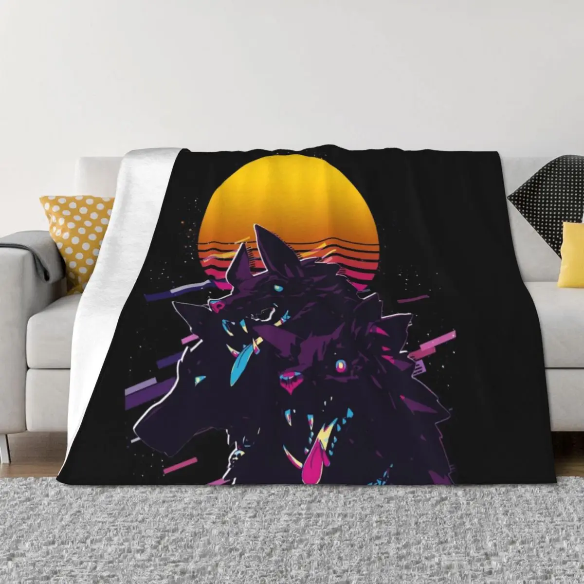 Cerberus - Hades (80s Retro) Throw Blanket Bed Blankets Sofas Of Decoration Soft Plush Plaid warm for winter Blankets
Cerberus - Hades (80s Retro) Throw Blanket Bed Blankets Sofas Of Decoration Soft Plush Plaid warm for winter Blankets