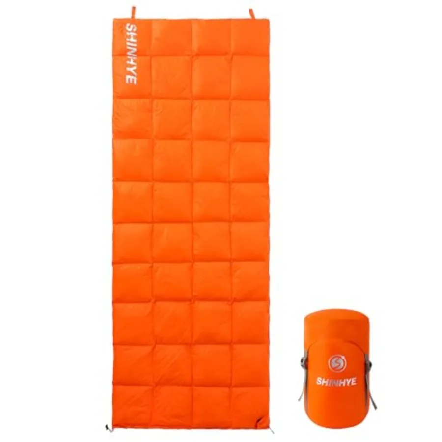 Ultralight Adult Sleeping Bag 500g Premium Duck Down - Waterproof and Compressible 3-Season Camping/Backpacking 40-59℉ with Com
Ultralight Adult Sleeping Bag 500g Premium Duck Down - Waterproof and Compressible 3-Season Camping/Backpacking 40-59℉ with Com