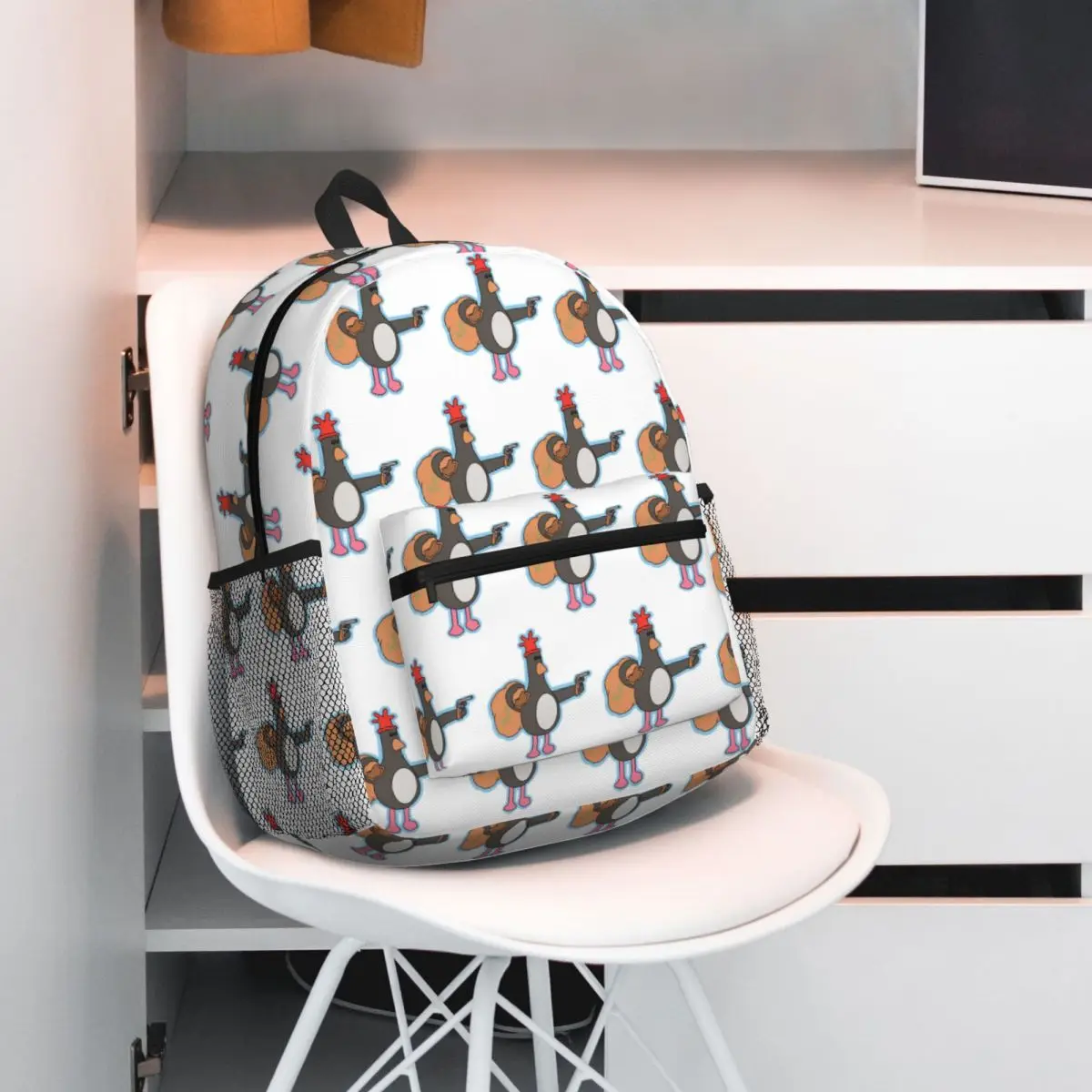 Feathers McGraw Backpack Student BookBag Children School Bag Computer Shoulder Bags for Men Women
Feathers McGraw Backpack Student BookBag Children School Bag Computer Shoulder Bags for Men Women