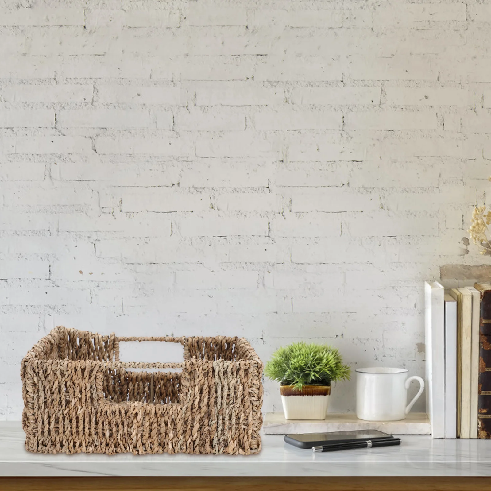 Seagrass Storage Basket Woven H made Mini Flower Arrangement Portable Home Decor Bathroom Living Room Snack Container
Seagrass Storage Basket Woven H made Mini Flower Arrangement Portable Home Decor Bathroom Living Room Snack Container