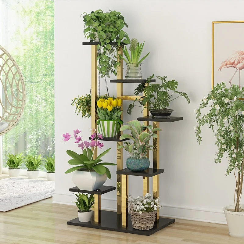 *Light Luxury Stainless Steel Flower Stand Shelf Simple Modern Living Room Floor-standing Epipremnum Pinnatum Multi-layer Rack
*Light Luxury Stainless Steel Flower Stand Shelf Simple Modern Living Room Floor-standing Epipremnum Pinnatum Multi-layer Rack