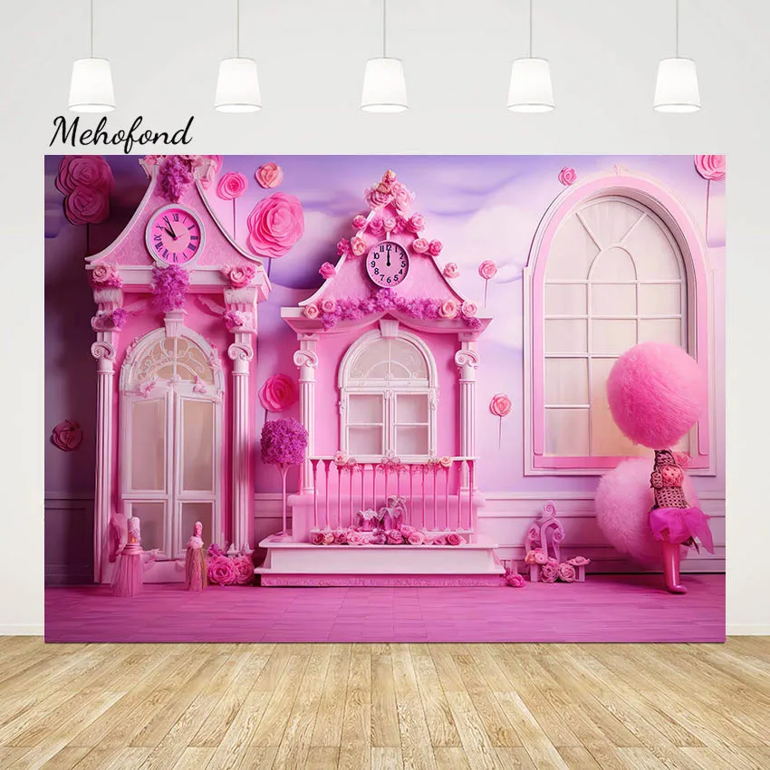 Mehofond Photography Background Pink Flower House Princess Girl Birthday Party Cake Smash Decoration Backdrop Photocall Studio
Mehofond Photography Background Pink Flower House Princess Girl Birthday Party Cake Smash Decoration Backdrop Photocall Studio