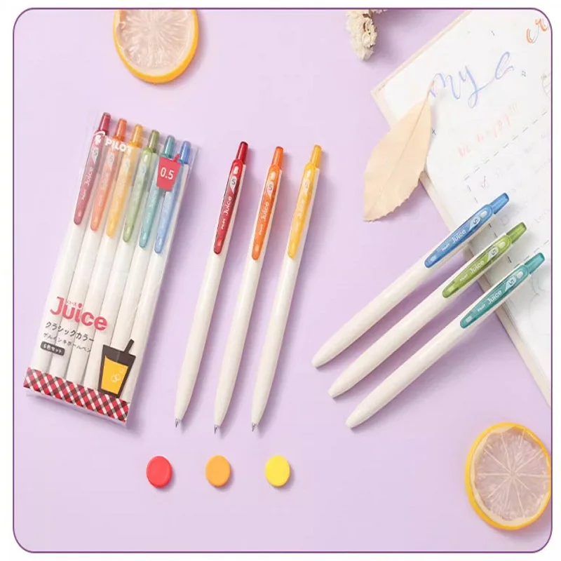 Japan PILOT Juice Limited Color Gel Ink Pen Quick-drying 0.5mm Juice Up Smooth Writing School Office Drawing Stationery Gift Set
Japan PILOT Juice Limited Color Gel Ink Pen Quick-drying 0.5mm Juice Up Smooth Writing School Office Drawing Stationery Gift Set