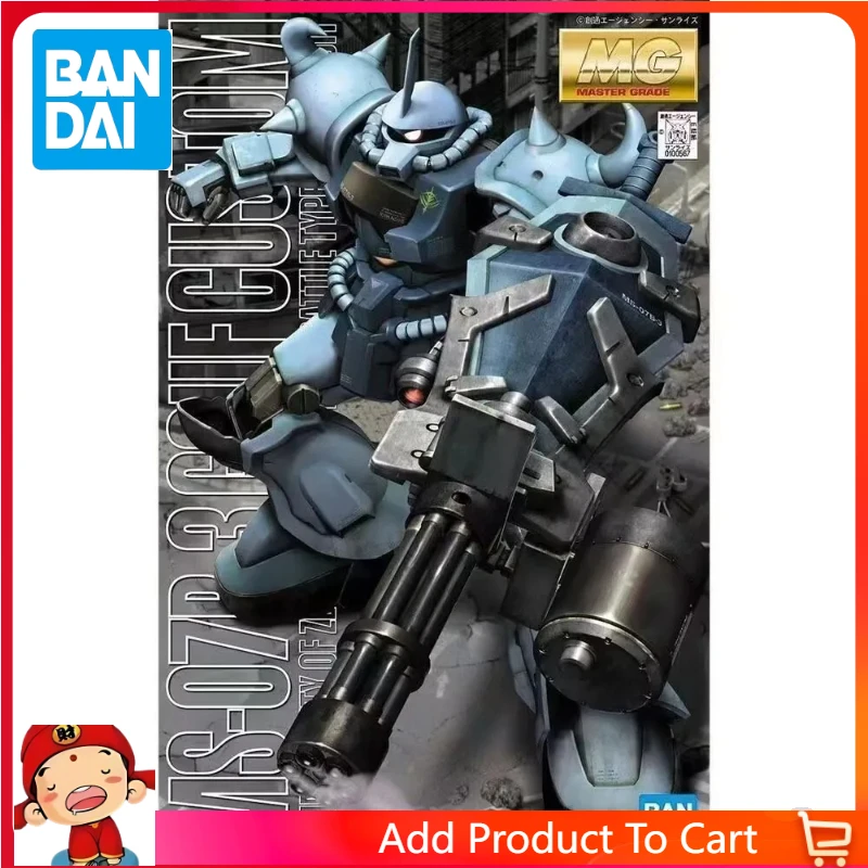 Original Bandai Gundam Anime Figure MG 1/100 MS-07B-3 Gouf Custom Mobile Suit Gundam Effects Anime Action Figures Toys 18cm
Original Bandai Gundam Anime Figure MG 1/100 MS-07B-3 Gouf Custom Mobile Suit Gundam Effects Anime Action Figures Toys 18cm