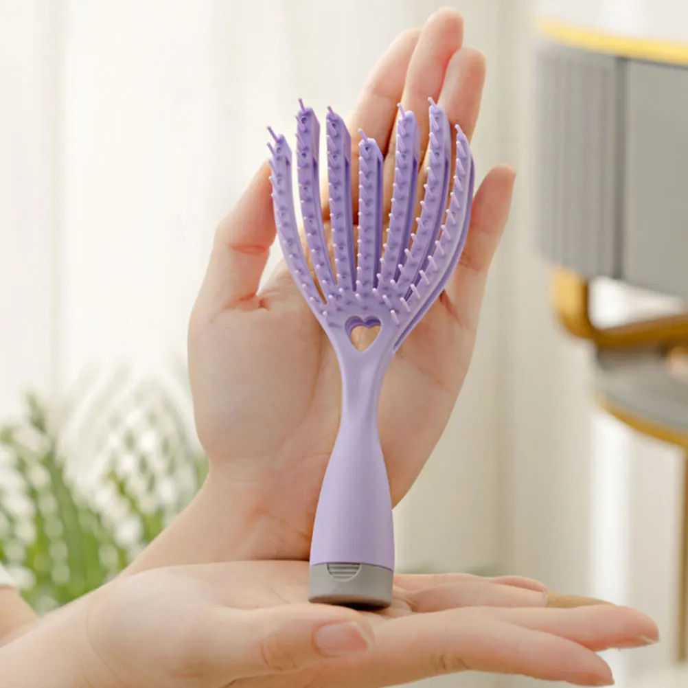 Small Portable Hair Brush for Women with Mini Mirror Wet Dry Detangling Travel Styling Tool Massage Volumizing
Small Portable Hair Brush for Women with Mini Mirror Wet Dry Detangling Travel Styling Tool Massage Volumizing