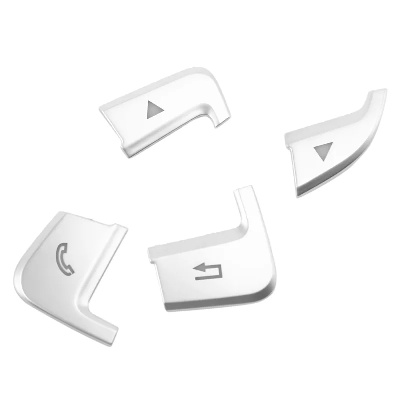 96Pcs Car Styling Steering Wheel Button Covers Trim Stickers For Benz GLC X253 2015 2016 & C Class W205 Silver ABS
96Pcs Car Styling Steering Wheel Button Covers Trim Stickers For Benz GLC X253 2015 2016 & C Class W205 Silver ABS