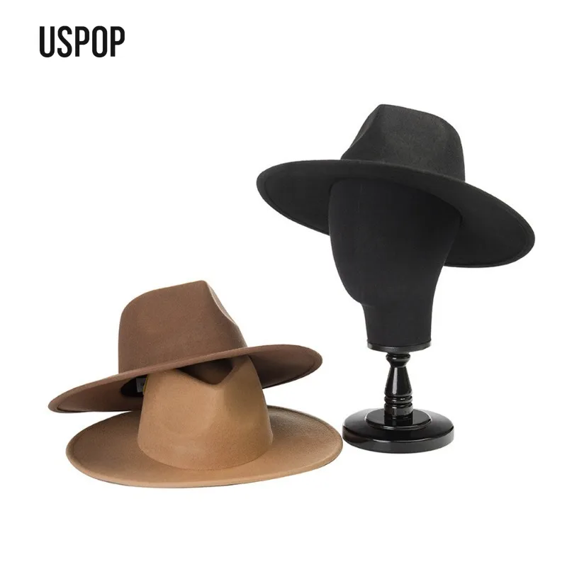 USPOP Large Size 100% Wool Fedora Hat for Men Women Autumn Winter Wide Brim Felt Jazz Hat with Adjustable Sweatband Casual Style
USPOP Large Size 100% Wool Fedora Hat for Men Women Autumn Winter Wide Brim Felt Jazz Hat with Adjustable Sweatband Casual Style