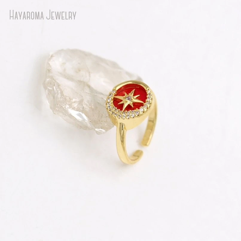 10Pcs Boho Witch Wholesale Gold Color Glass Cubic Zirconia Invisible Setting Red Ring RM50870
10Pcs Boho Witch Wholesale Gold Color Glass Cubic Zirconia Invisible Setting Red Ring RM50870