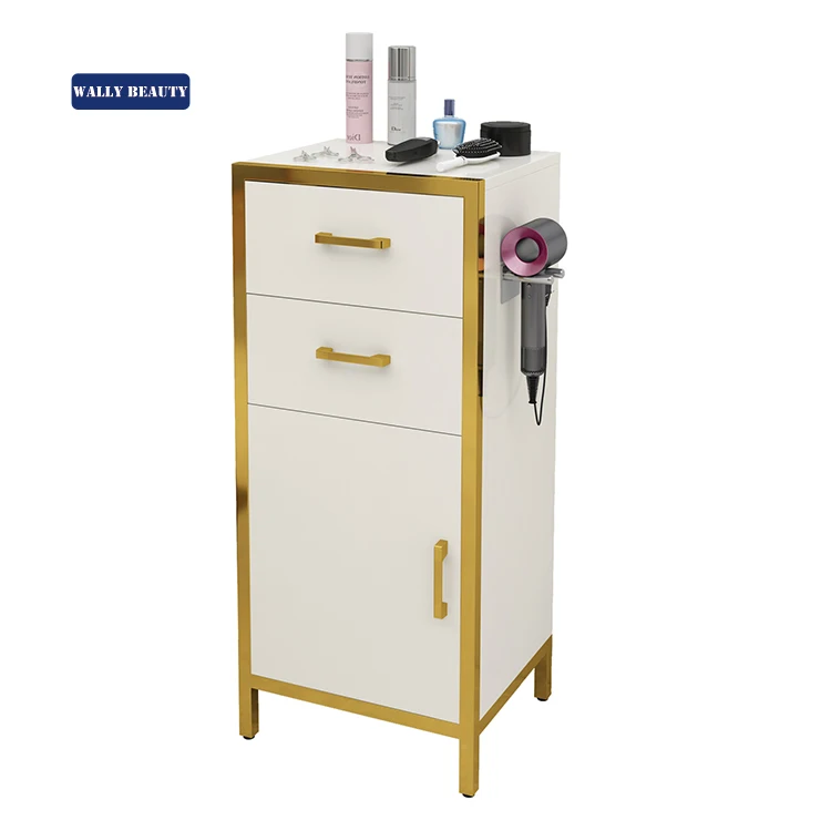 Wallybeauty Durable Beauty Hair Salon Cabinet Hairdressing Gold Stainless Steel Salon Trolley
Wallybeauty Durable Beauty Hair Salon Cabinet Hairdressing Gold Stainless Steel Salon Trolley