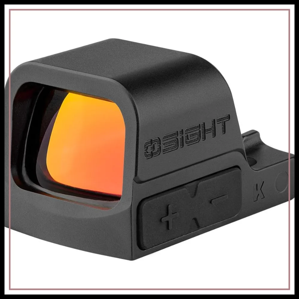 6 MOA Red Dot Sight, Open Reflex with RMSc/K Footprint, Parallax-Free for Subcompact Pistols
6 MOA Red Dot Sight, Open Reflex with RMSc/K Footprint, Parallax-Free for Subcompact Pistols