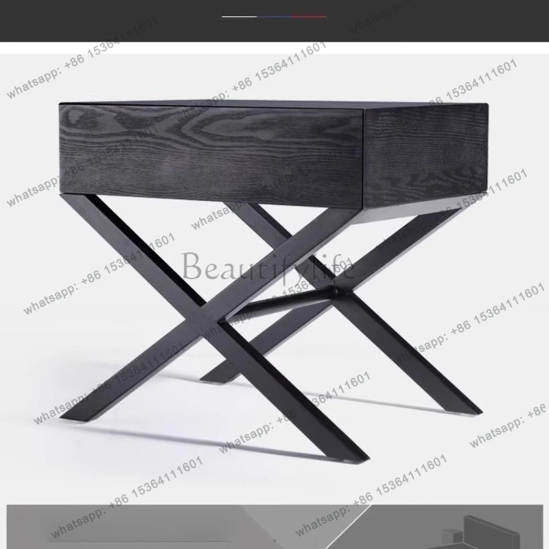 Italian bedside table modern simple Nordic creative size light luxury minimalist solid wood light luxury style
Italian bedside table modern simple Nordic creative size light luxury minimalist solid wood light luxury style