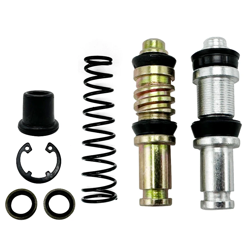 Ремкомплект поршней главного цилиндра сцепления и тормоза для мотоцикла, включает поршни и уплотнения 11/12.7/14/16 мм для полного восстановления
Ремкомплект поршней главного цилиндра сцепления и тормоза для мотоцикла, включает поршни и уплотнения 11/12.7/14/16 мм для полного восстановления